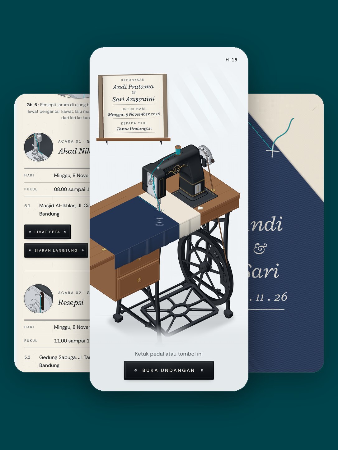 Preview template Kelindan
