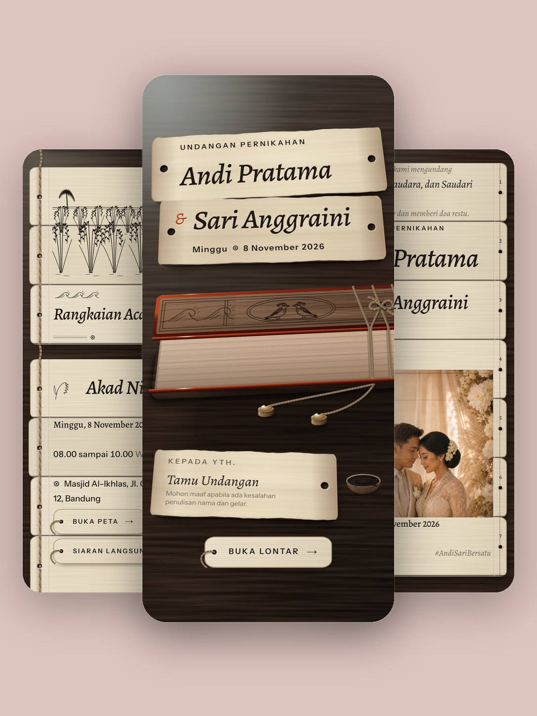 Pratinjau template Lontar