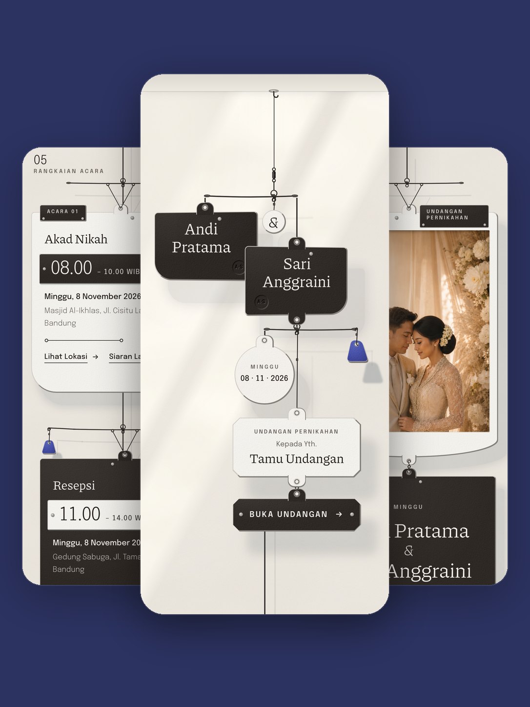 Pratinjau template Seimbang