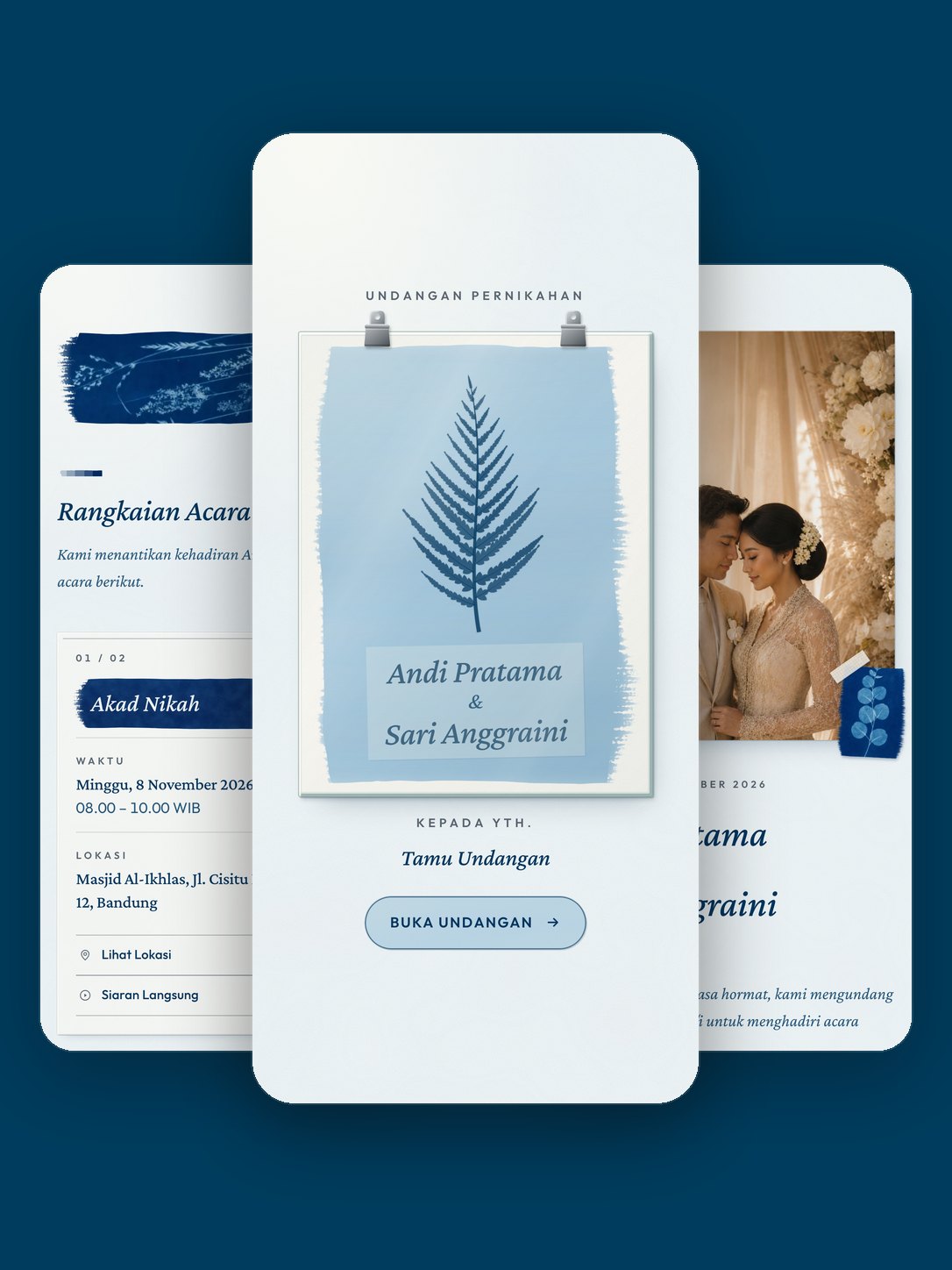 Pratinjau template Sianotip